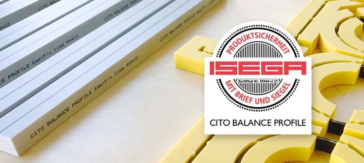 Ausgezeichnet, sicher und nachhaltig: CITO BALANCE PROFILE mit ISEGA-Zertifizierung