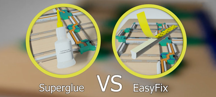CITO EasyFix technology – superglue-free laser cuts! See for yourself!