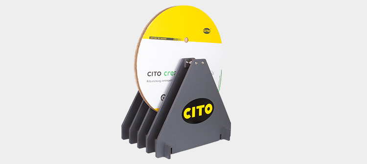 NEU! CITO CMR-Halter für CITO-Rillzurichtungen auf Rolle